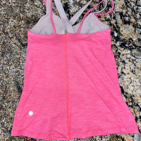 Pink Lululemon Tank - Picture 5 of 5